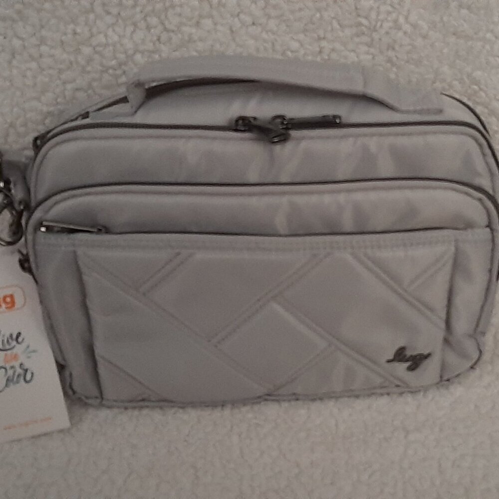 Lug Scoop SE Crossbody Bag (Cloud Gray)